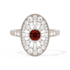 Oval Ballerina Round Center 0.35 ctw