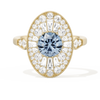 Oval Ballerina Round Center 1.00 ctw.