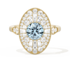 Oval Ballerina Round Center 1.00 ctw.