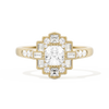 Square Deco with Asscher Cut