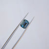 1.57 ctw Emerald Cut Teal Sapphire