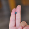 1.57 ctw Emerald Cut Teal Sapphire