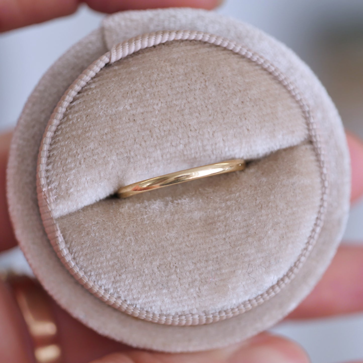 1.5mm Half Round Band Ring