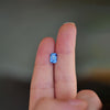 1.64 ctw Emerald Cut Vibrant Blue Sapphire