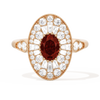 Oval Ballerina Oval Center