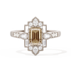 Pear Deco with 6x4 Emerald Cut