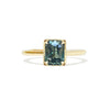 2.05 Radiant Cut Teal Sapphire