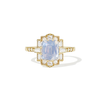 2.52 Cushion Cut Opalescent Light Blue Sapphire