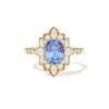 2.17 ctw Oval Opalescent Blue Sapphire