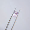 2.98 ctw Radiant Pastel Pink Purple Sapphire