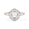 Square Deco with Asscher Cut