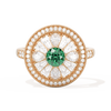 Pear & Baguette Round with Halo
