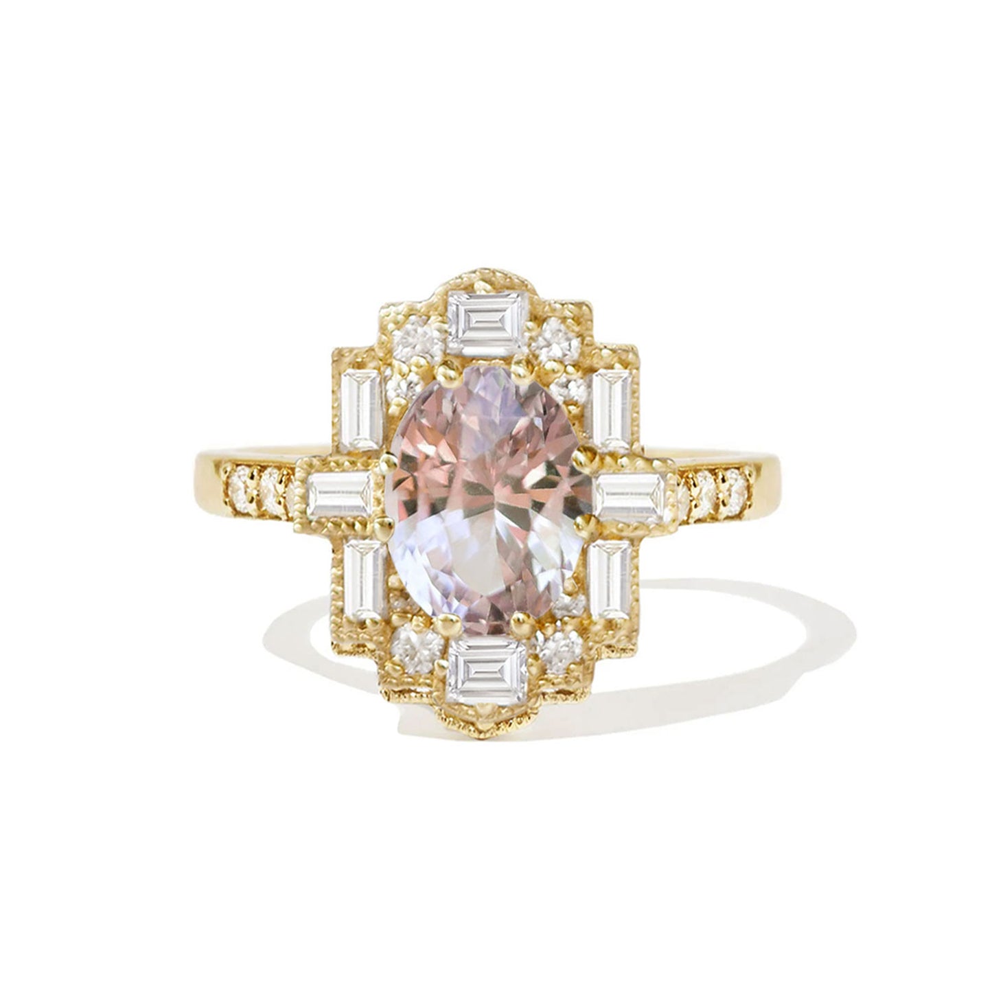 3.12 ctw Oval Padparadscha Sapphire