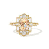 3.11 Oval Cut Peach Sapphire