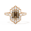Pear Deco with 8x6 Emerald Cut