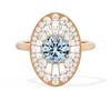 Oval Ballerina Round Center 1.00 ctw.