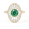 Oval Ballerina Round Center 1.00 ctw.