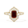 Pear Deco with 6x4 Emerald Cut