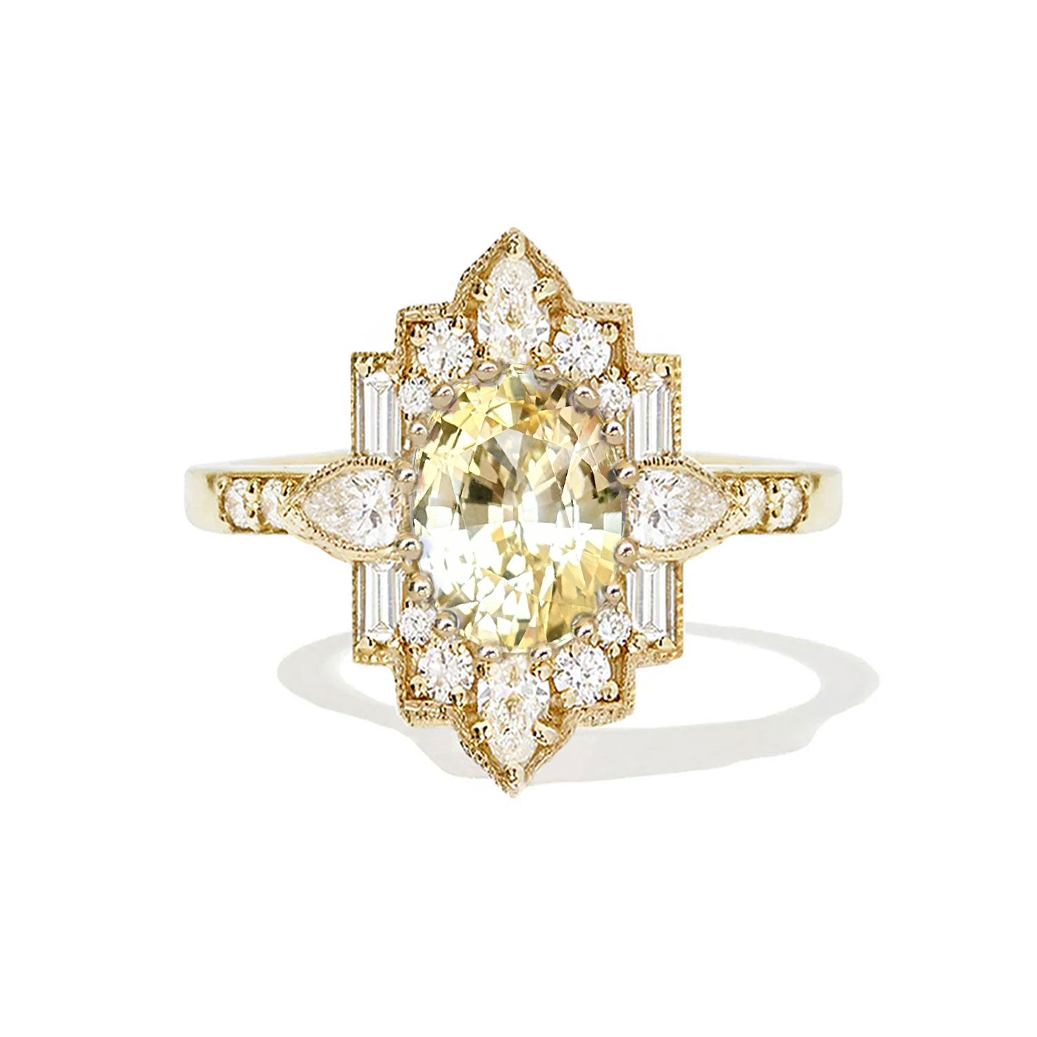 4.53 Oval Yellow Sapphire