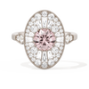 Oval Ballerina Round Center 1.00 ctw.