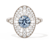 Oval Ballerina Round Center 1.00 ctw.