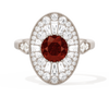 Oval Ballerina Round Center 1.00 ctw.