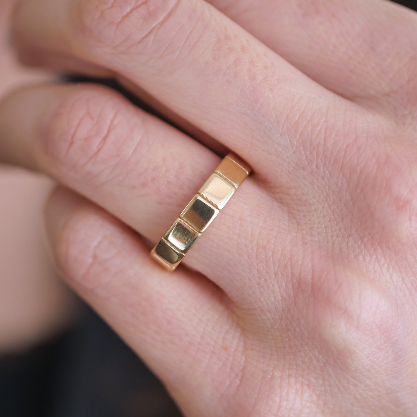 5mm Notched Band Ring