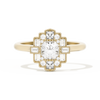 Square Deco with Asscher Cut