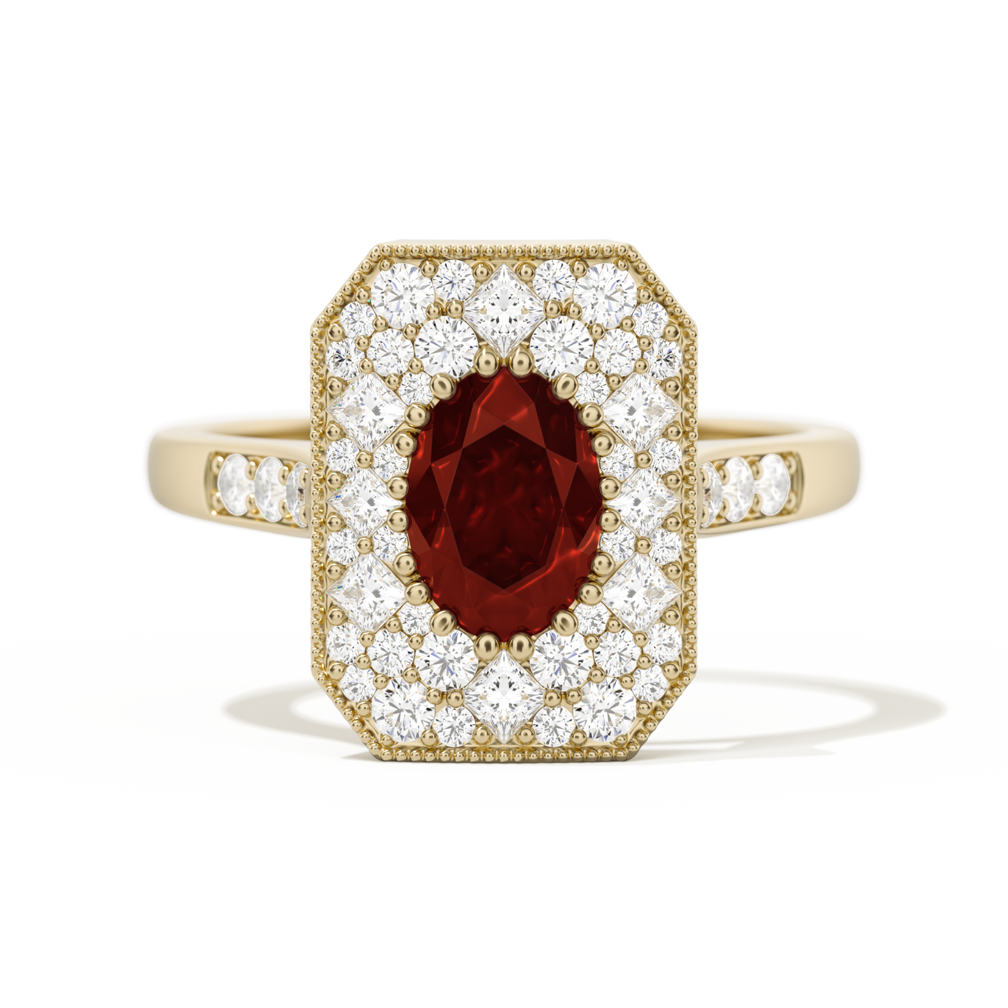 Oval with Carré