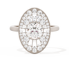Oval Ballerina Round Center 1.00 ctw.