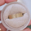 6mm Deco Antique Star Ring