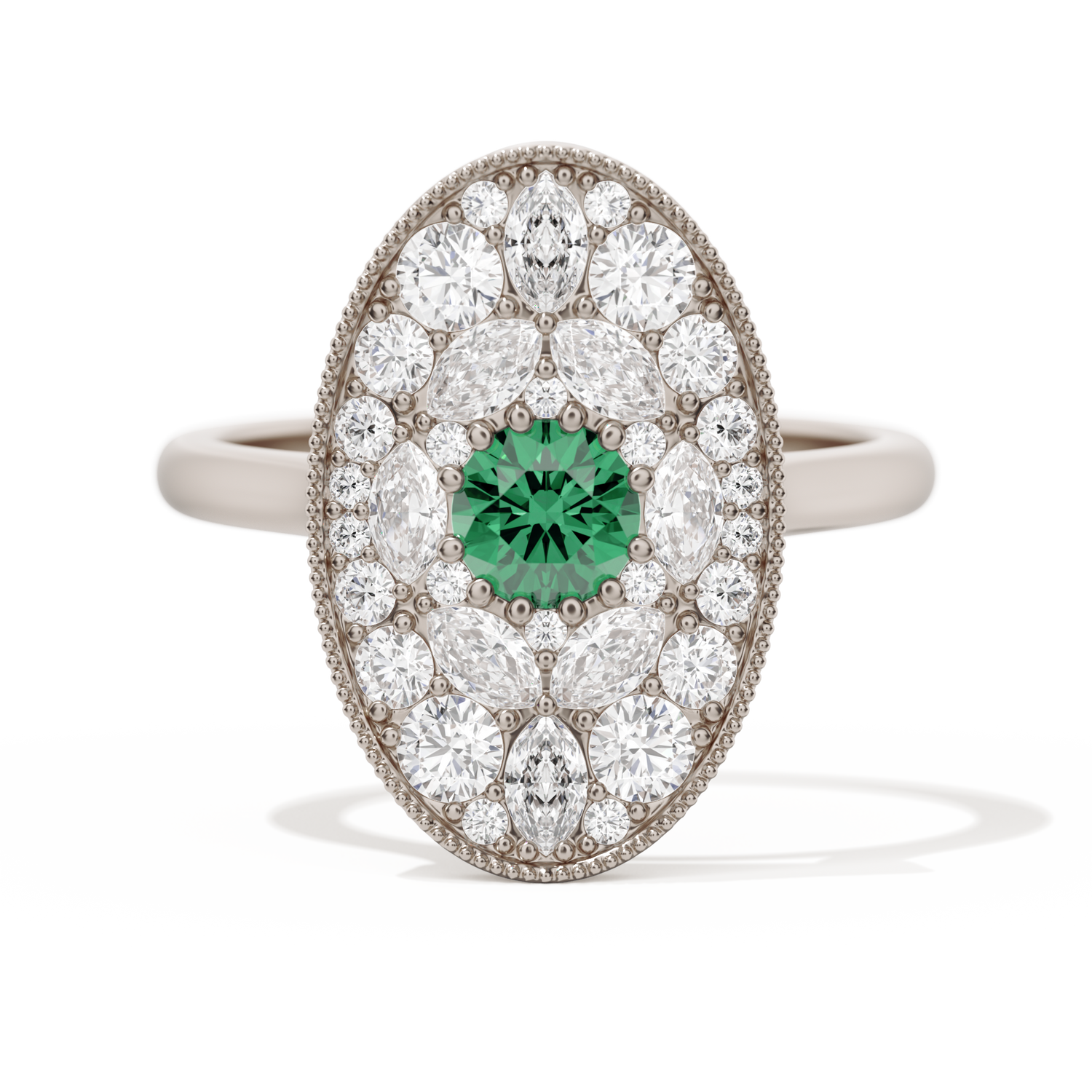 Round with Marquise
