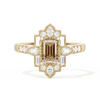 Pear Deco with 6x4 Emerald Cut