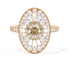 Oval Ballerina Round Center 1.00 ctw.