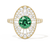 Oval Ballerina Round Center 1.00 ctw.