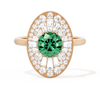 Oval Ballerina Round Center 1.00 ctw.