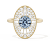 Oval Ballerina Round Center 1.00 ctw.