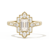Pear Deco with 6x4 Emerald Cut