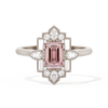Pear Deco with 6x4 Emerald Cut