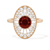 Oval Ballerina Round Center 1.00 ctw.