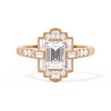 Rectangular Deco with 6x4 Emerald Cut
