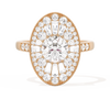 Oval Ballerina Round Center 1.00 ctw.