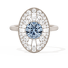 Oval Ballerina Round Center 1.00 ctw.