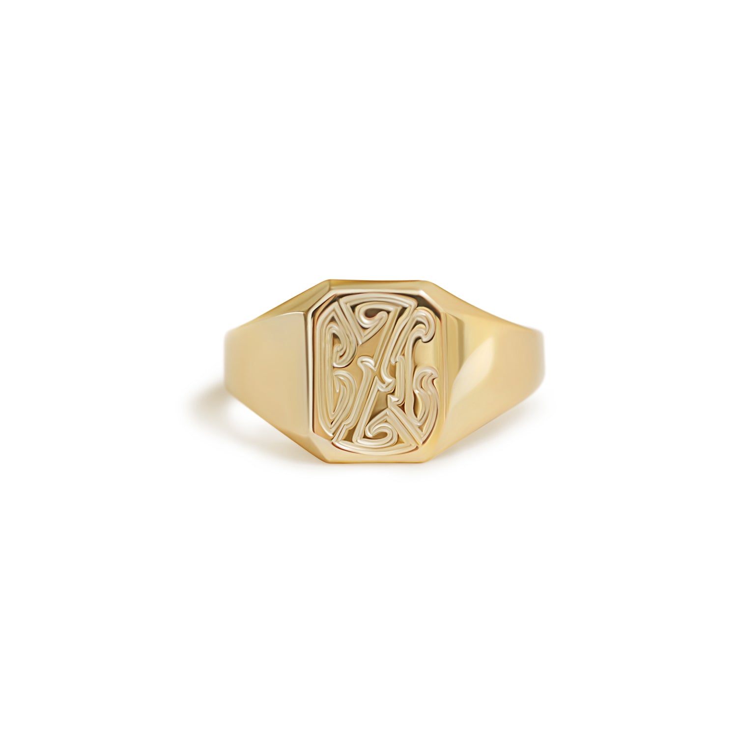 Custom Gold Signet Ring