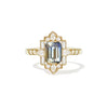 1.20 ctw Emerald Cut Bi Color Sapphire