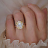 Florentine Diamond Mosaic Ring