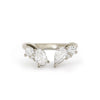 Luxe Oval Mosaic Cuff Ring