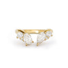 Luxe Oval Mosaic Cuff Ring