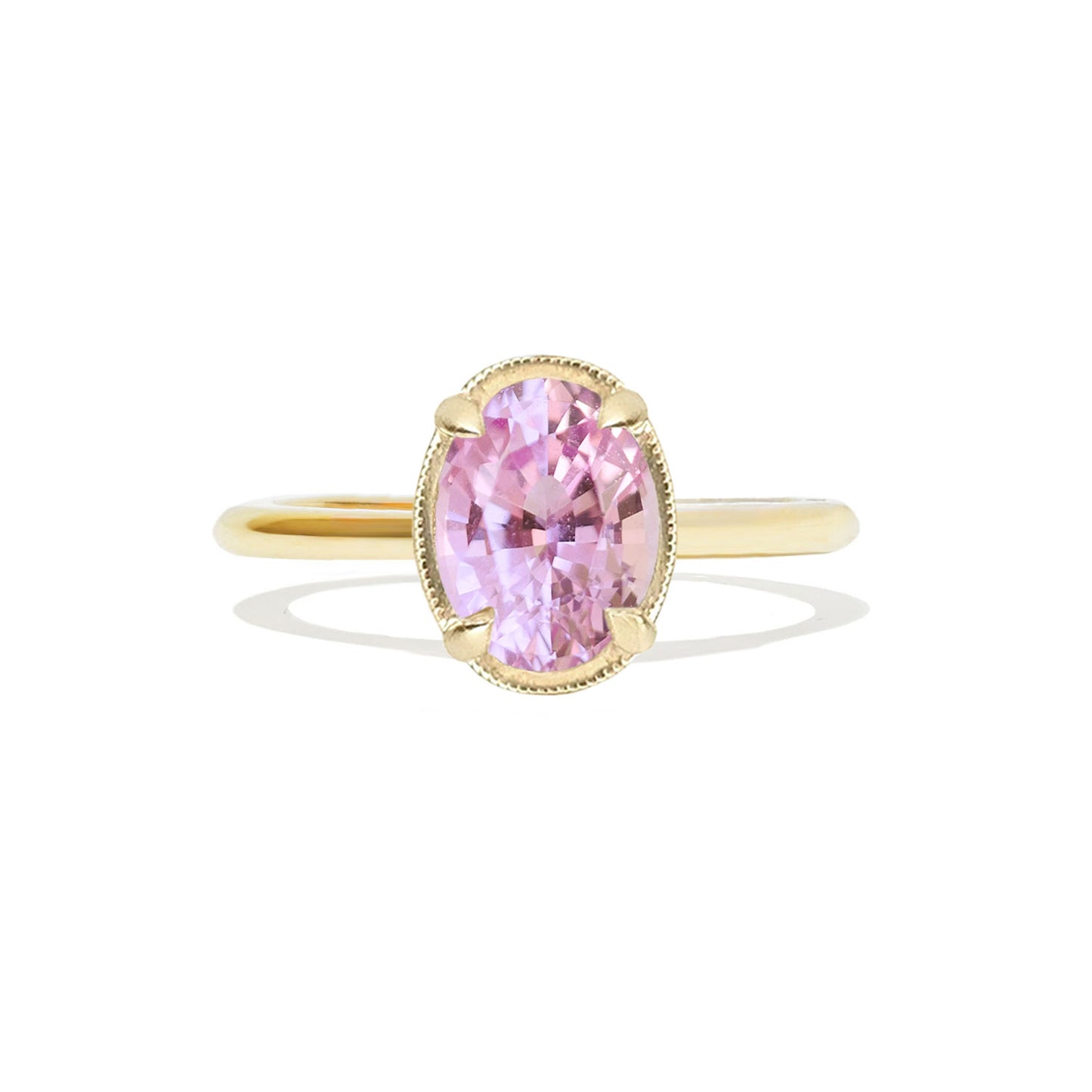 1.60 ctw Oval Pink Sapphire Sapphire