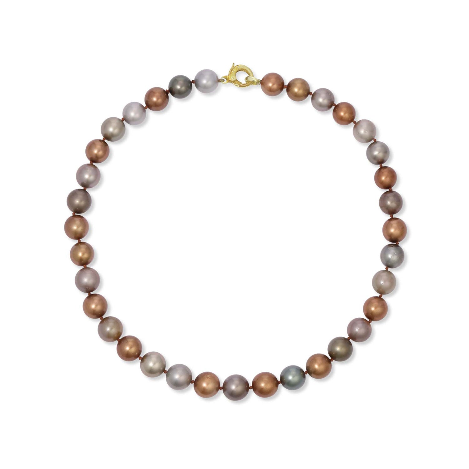 South Sea Pearl Necklace with Gold Clasp